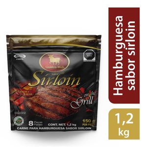 Carne Para Hamburguesa Sabor Sirloin 1.2 1.2 Kg