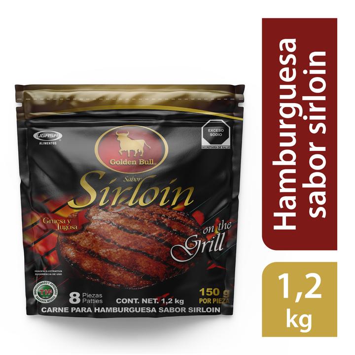 Golden Bull Carne Para Hamburguesa Sabor Sirloin 1 - H-E-B México