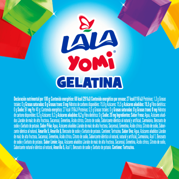 Yomi Lala Gelatina Surtido 800 g Mi Tienda del Ahorro