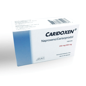 Caridoxen 250/200mg 30cap Naproxeno/Carisoprod Gen 30 Pz