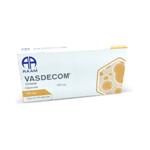 Orlistat Vasdecom 120 Mg C/21 Cap 21 Pz