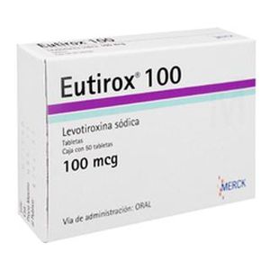 Eutirox 100 Mg 50 Tab Levotiroxina Sodica 50 Pz