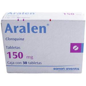 Aralen 150 Mg 30 Tab Cloroquina 30 Pz