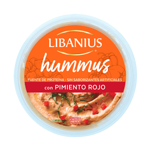 Libanius Humus Pimineto Rojo 280 g