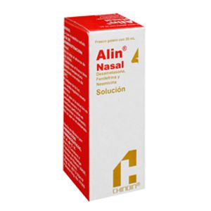 Chinoin Alin Nasal Dexametasona Fenilefrina Neomicina Solución 20 ml