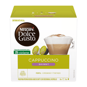 Café en Cápsula Dolce Gusto Capuccino Skinny 161.6 96 Gr