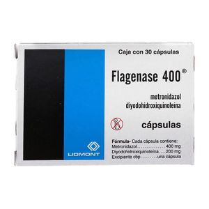 Flagenase 400 Mg Cap Metronidazol 30 Pz