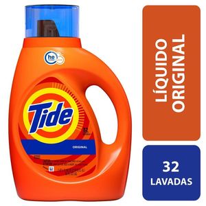 Tide Detergente Líquido Original 1.36 L