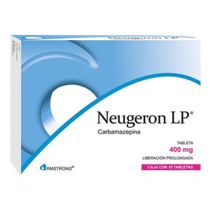 Neugeron L.P. caja con 10 tabletas de 400 mg c/u