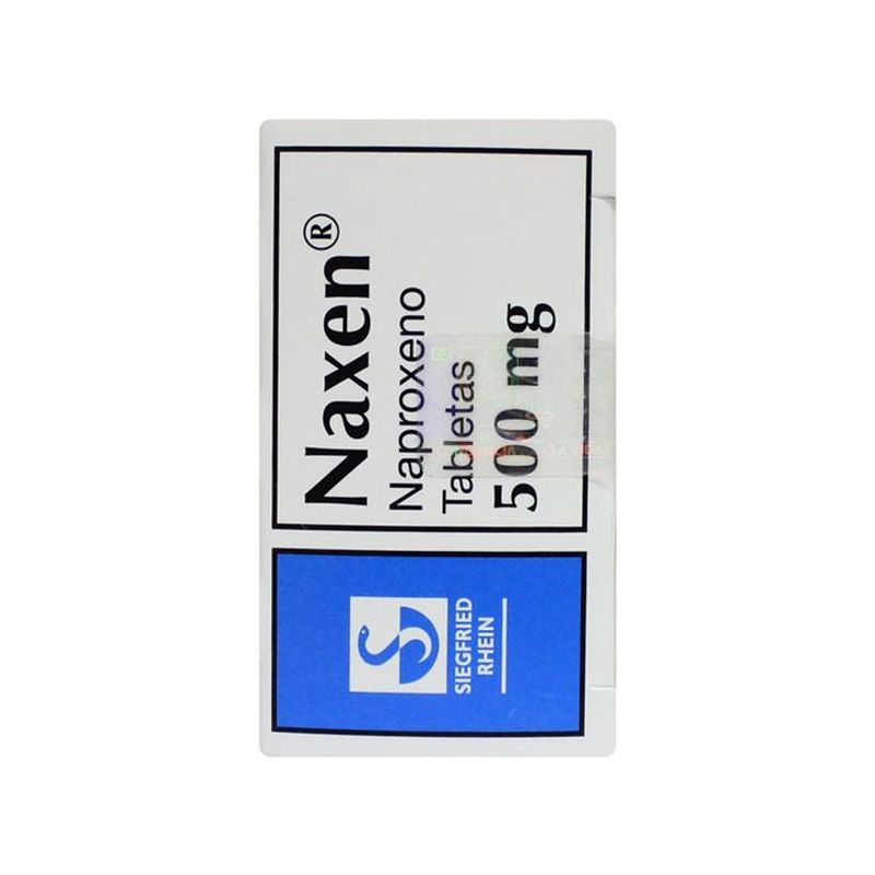 Siegfried Naxen 500 Mg 45 Tab Naproxeno 45 Pz - H-E-B México