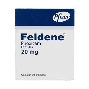 Feldene 20 Mg 20 Cap Piroxicam 20 Pz