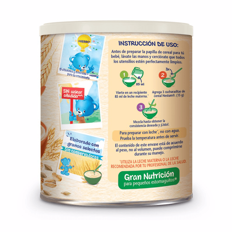 Media Caja cereal Nestum 4 cereales 2 etapa 270G/6P – MayoreoTotal