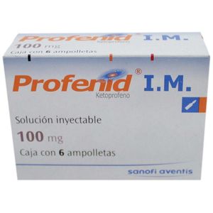 Profenid Im 100 Mg 6 Amp 2 Ml Ketoprofeno 6 Pz