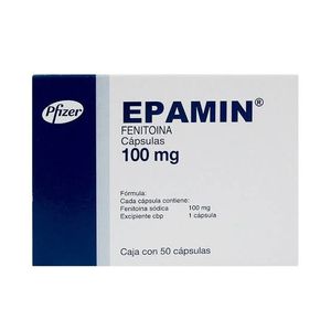 Epamin Ad 100 Mg Caps 50 Fenitoina Sodica 50 Pz