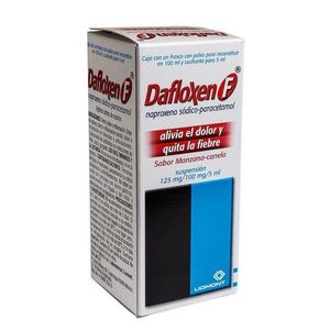 Dafloxen-F 2.5/2 G Suspension Naproxeno,Paracetamo 100 Ml