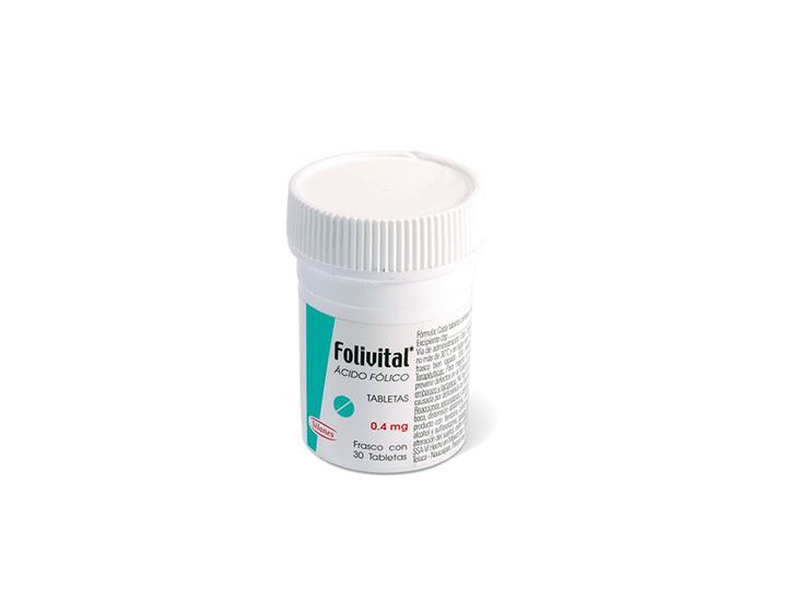 Silanes Folivital 5 Mg 30 Tab Acido Folico 30 Pz - H-E-B México