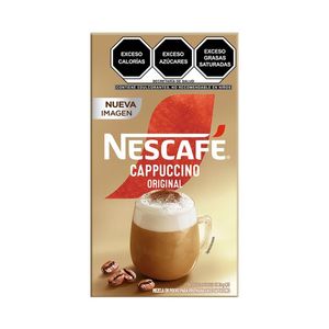 Café Instantáneo Nescafé Cappuccino Original Caja 6 Sobres de 20 g