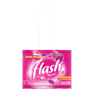 Flash Pastilla Sanitaria Gancho Floral 72 g