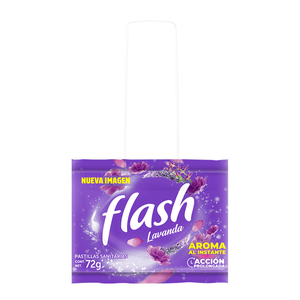 Flash Pastilla Sanitaria Gancho Lavanda 72 g