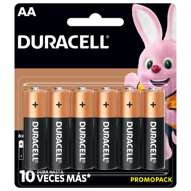 Duracell Pilas Alcalinas AA 6 Pz - H-E-B México