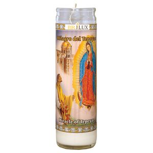 Veladora Milagro del Tepeyac 1 Pz