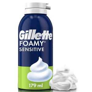 Gillette Espuma de Afeitar Foamy Sensible 175 g