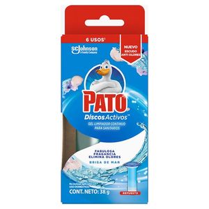 Pato Purific Baños Discos Activos Brisa de Mar Repuesto 36 ml