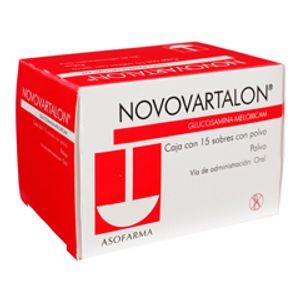 Novovartalon 15 Sobres Glucosamina, Meloxicam 15 Pz