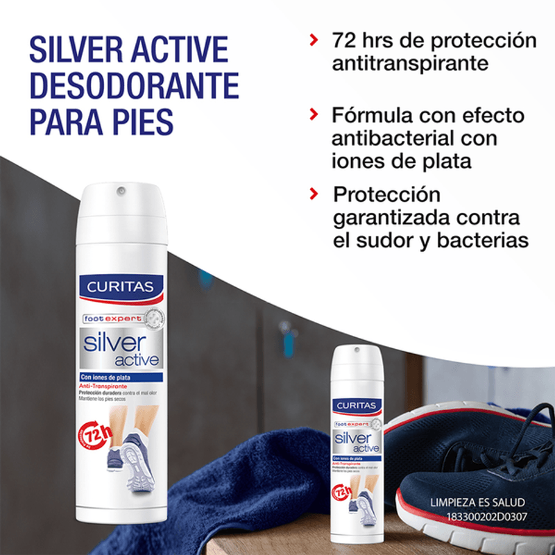 Hansaplast Spray Desodorante para pies Fresh Active 150ml