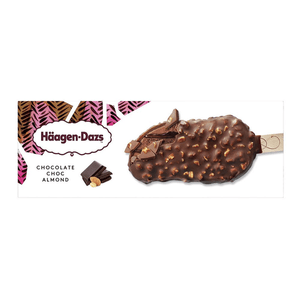 Haagen Dazs Paleta Helada Chocolate con Almendras 80 ml