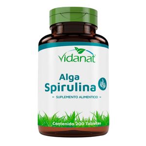 Spirulina 200 T Suplemento Alimenticio 1 Pz