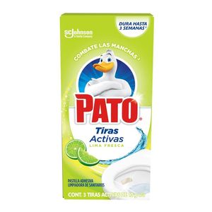 Limpiador Pastilla Para Sanitario Tiras Activas 3 Pz