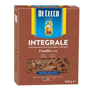 de Cecco Pasta Fusilli #34 Integral 500 g