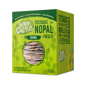 Señor Cactus Tostadas de Nopal 200 g