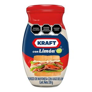 Kraft Mayonesa con limón Frasco 330 g