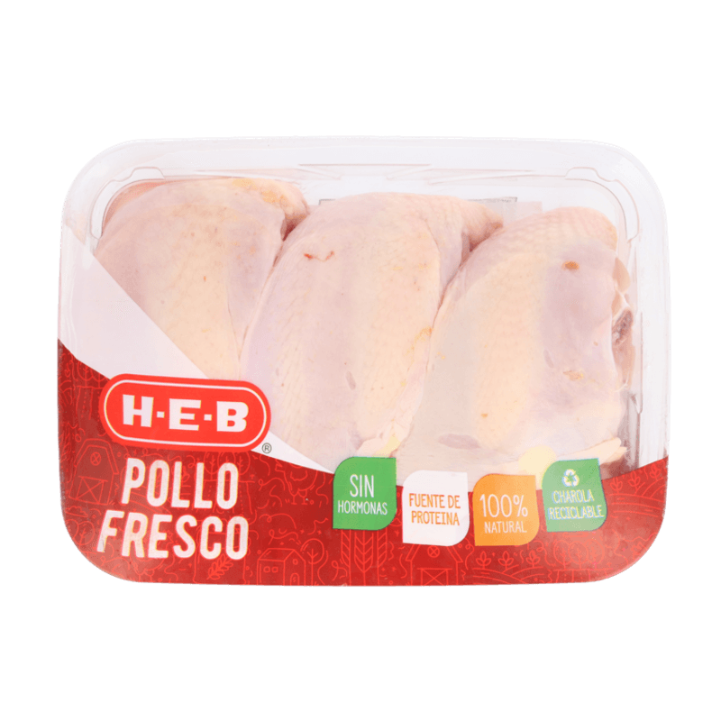 HCF Pechuga de Pollo sin Hueso sin Piel Congelado 1 kg - H-E-B México