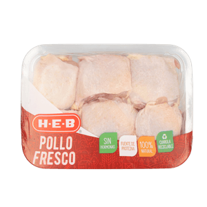 HEB Muslo de Pollo Fresco 1 kg