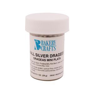 Bakery Crafts Grageas Mini Color Plata 29 g