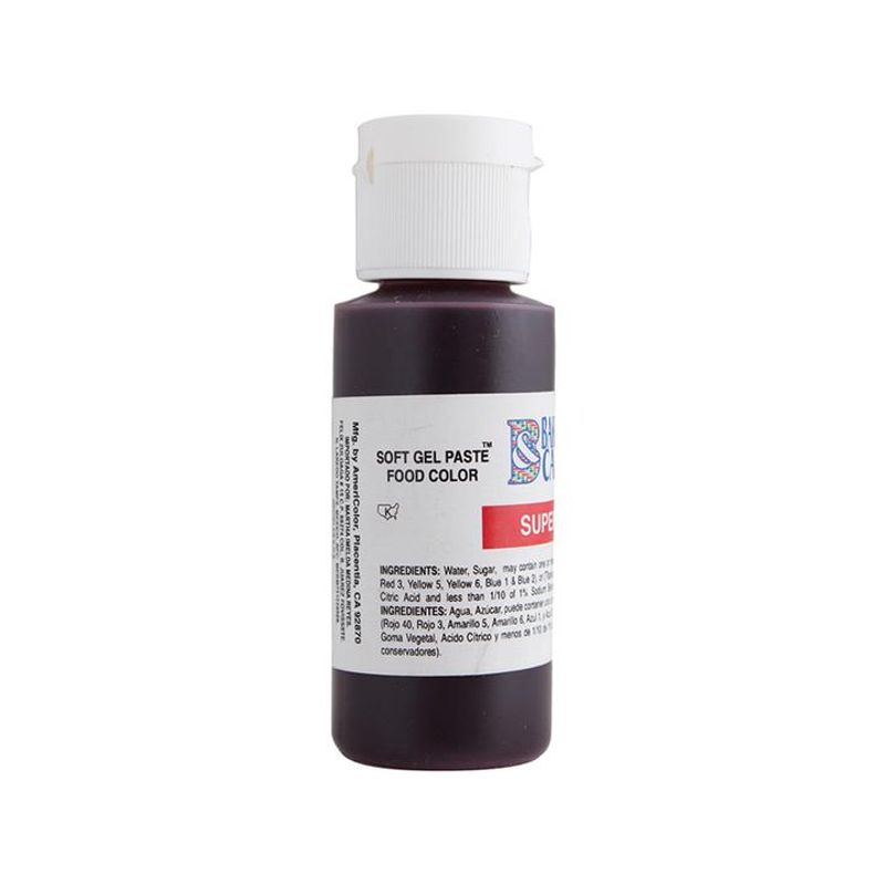 Gel colorante alimentario rojo 40 g