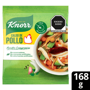 Caldo de Pollo Knorr en polvo 168 g