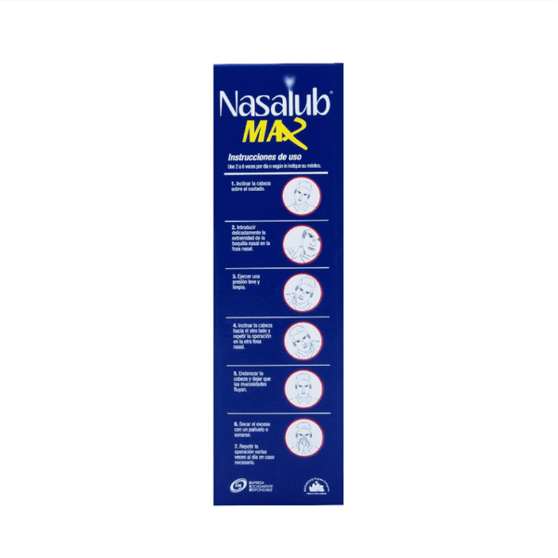 NASALUB MAX FRASCO CON 100ML SOLUCION NASAL(AGUA DE MAR