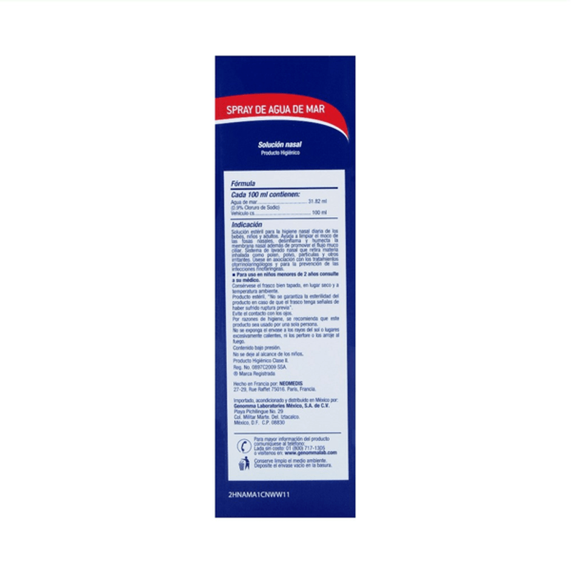 Farmacias del Ahorro, Marca del Ahorro Agua de mar spray 100ml