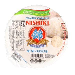 Nishiki Arroz Instantaneo Blanco 210 g