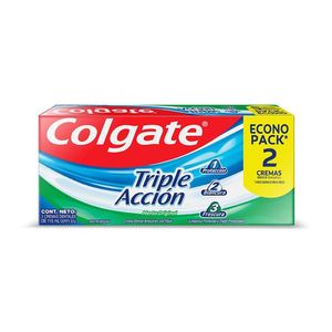 Colgate Triple Acción Pasta Dental 2 x 115 ml