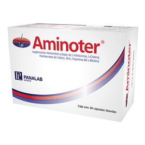 Aminoter Capsulas Suplemento 30 Pz