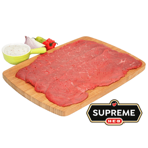 HEB Supreme Milanesa de Res Pulpa Negra 1 kg