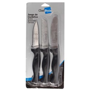 Cuchillos Fileteros Inox Blister 1 Pz