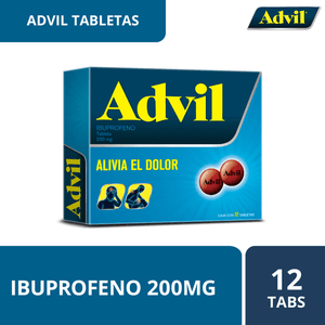 Advil Analgesico 200 Mg con 12 pz