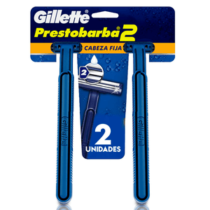 Gillette Prestobarba2 Rastrillo Para Afeitar Desechable Con 2 Pz