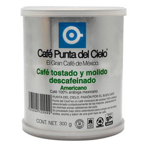 Punta del Cielo Café Molido Americano Descafeinado 300 g